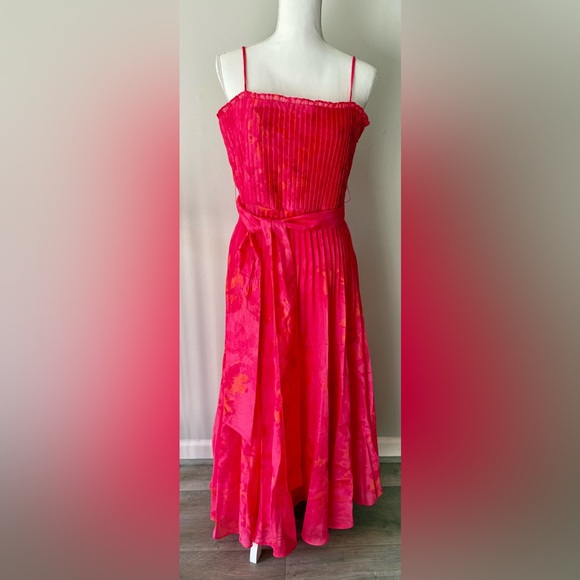 Taylor Vibrant Pink Maxi Dress - Picture 1 of 5